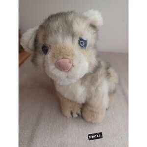 9" Discovery Channel Wild Cat Stuffed Animal  Kids Toy Plush